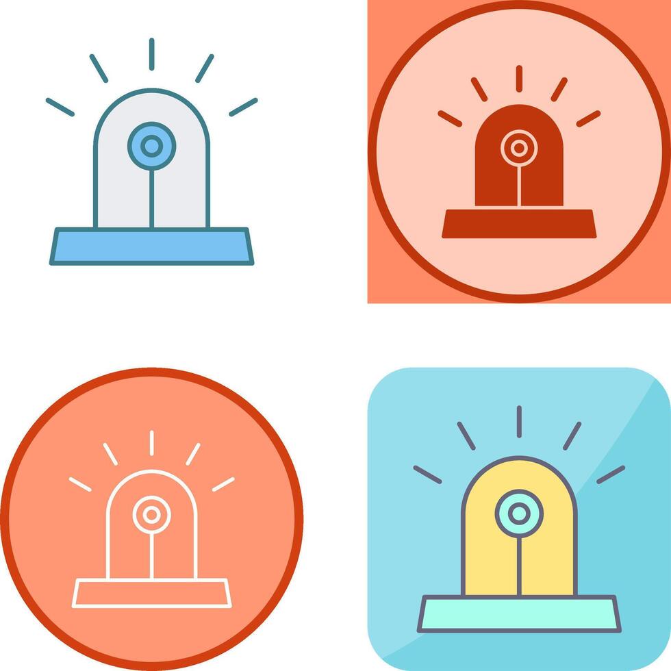 Unique Siren Icon Design vector