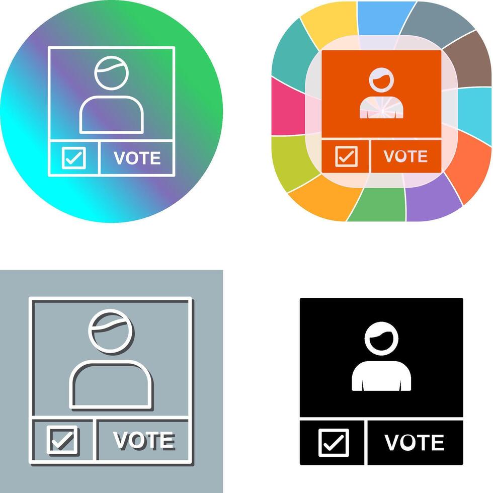 Unique Connected Profiles Icon Design vector