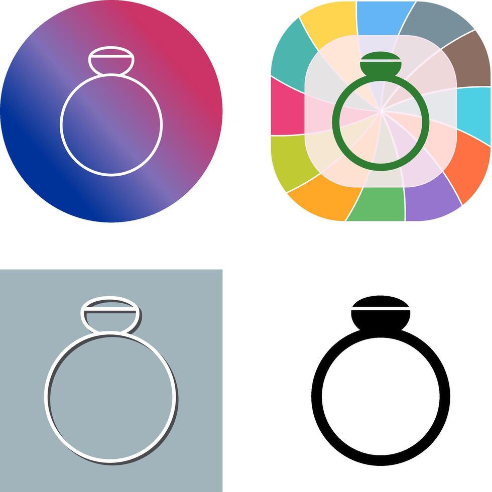 Unique Snooker Balls Icon Design vector