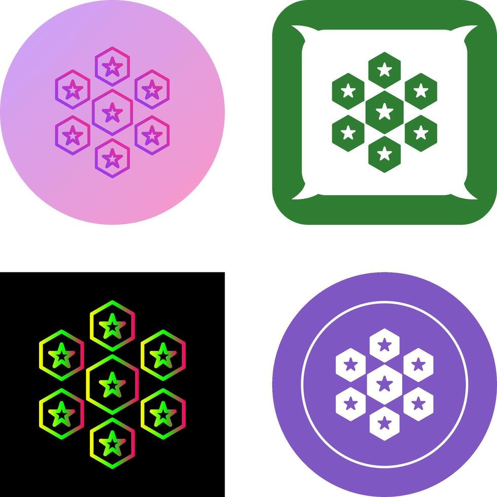 Unique Reputation Management Icon Design vector