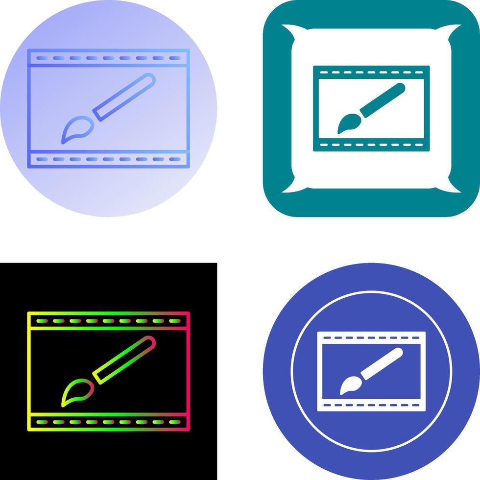Unique Website Design Icon Design vector