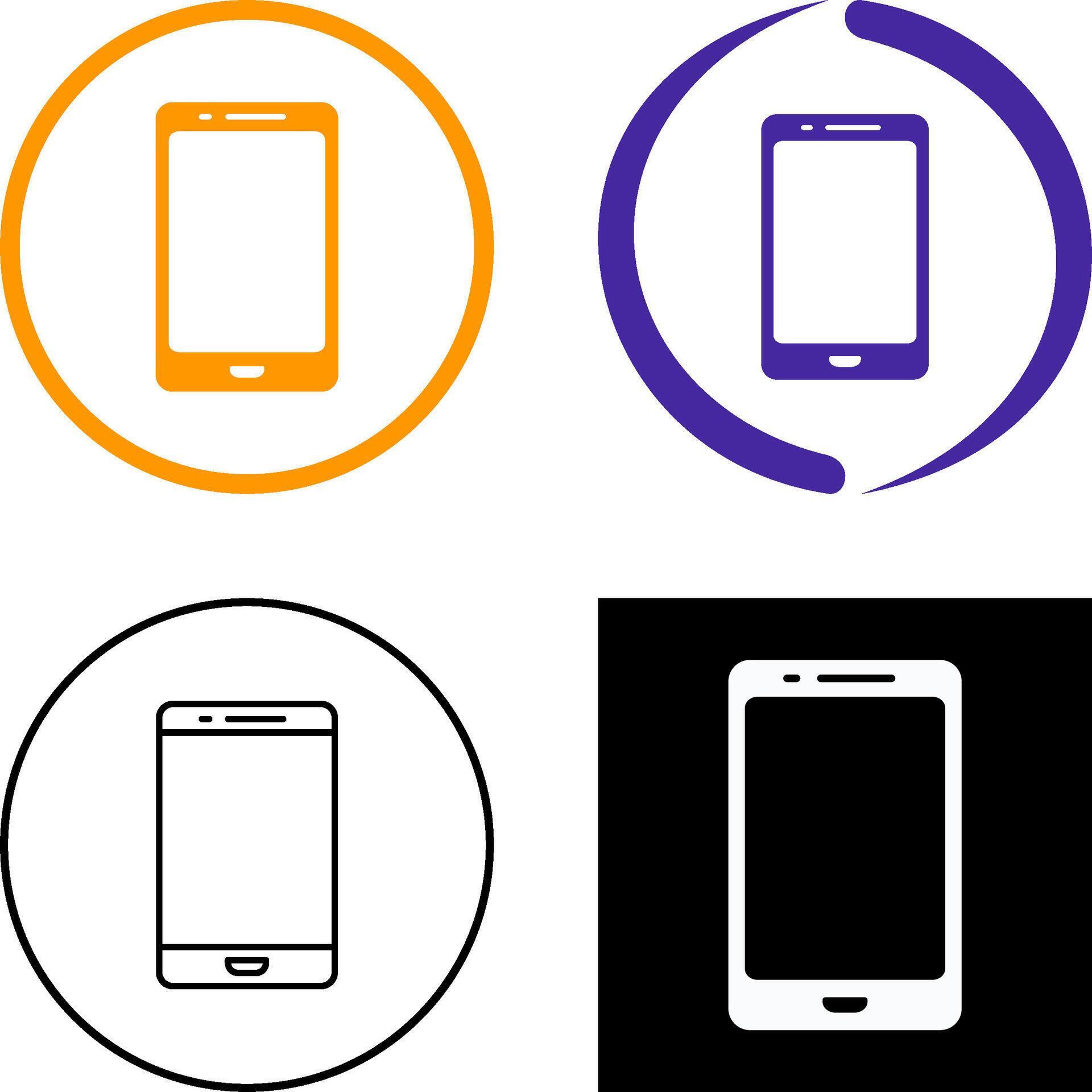 Cell Phone Icon Design 44326708 Vector Art at Vecteezy