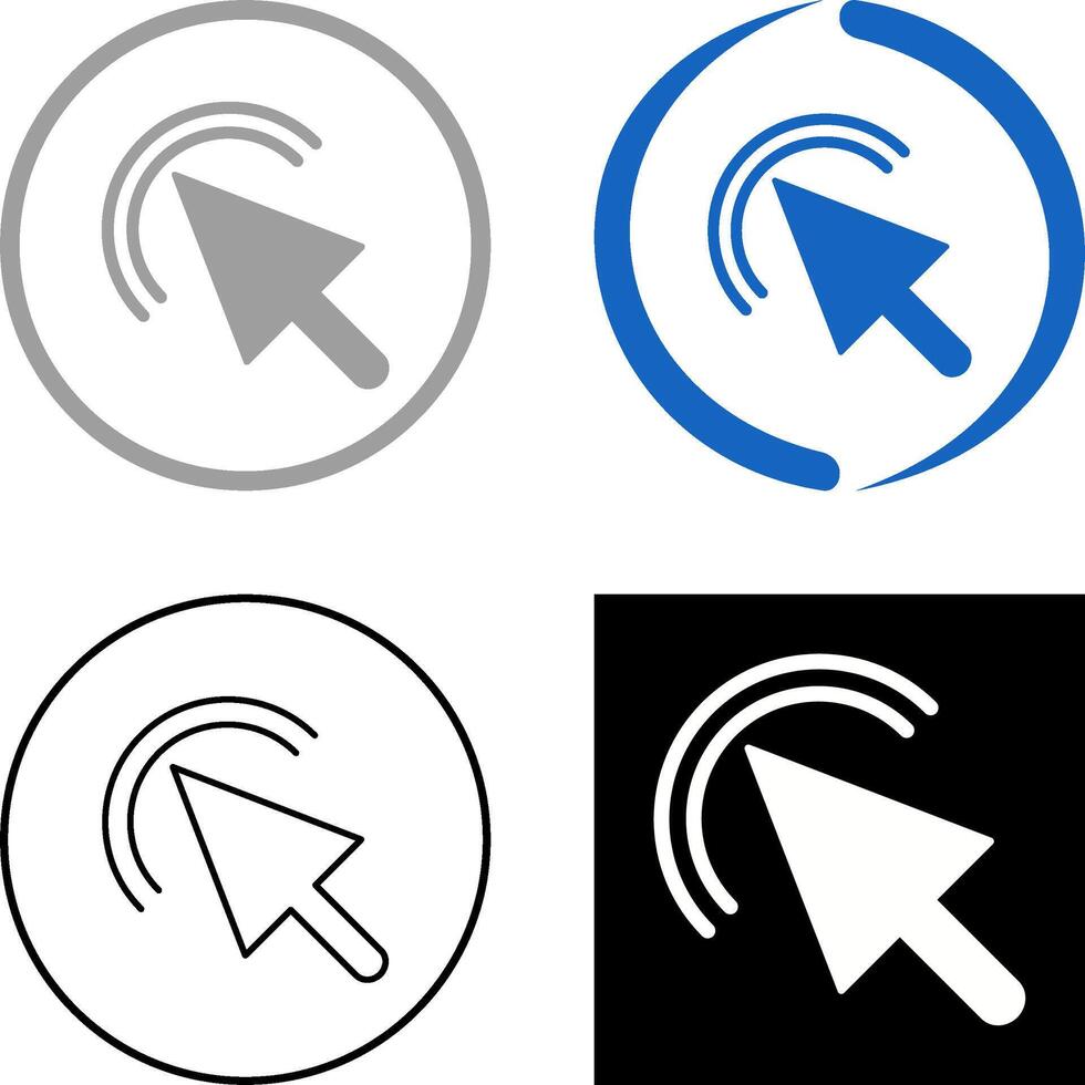 Click Icon Design vector