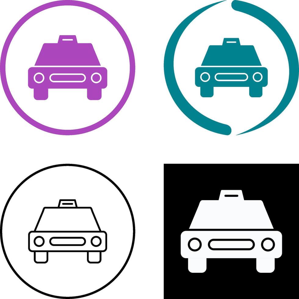 Cab Icon Design vector