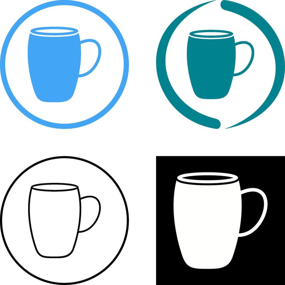 Mug Icon Design vector