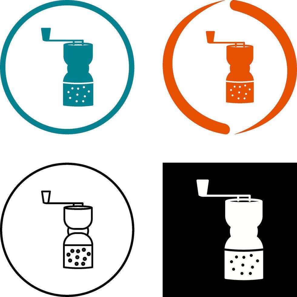 Coffee Grinder Icon Design vector