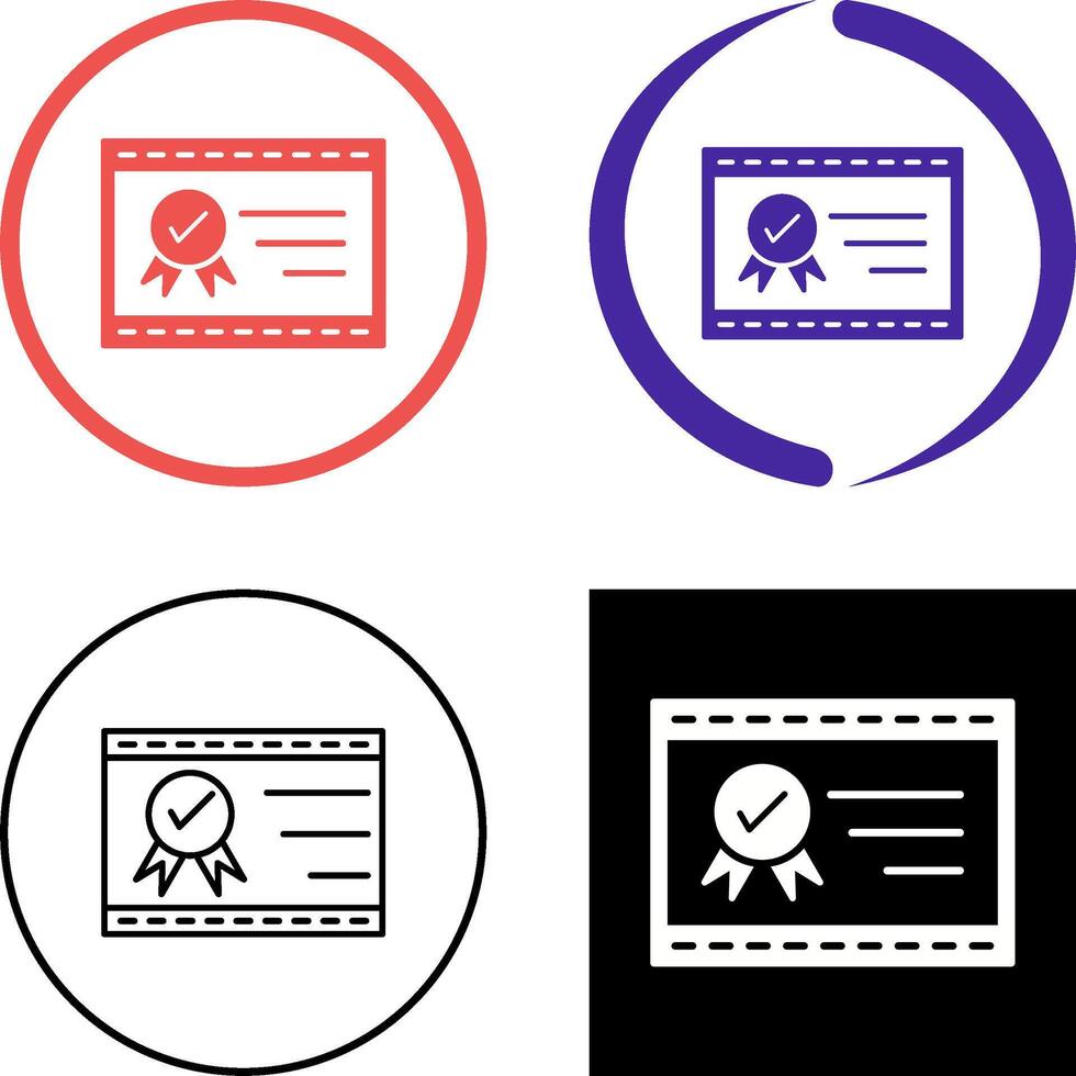 Unique Quality Assurance Icon Design vector