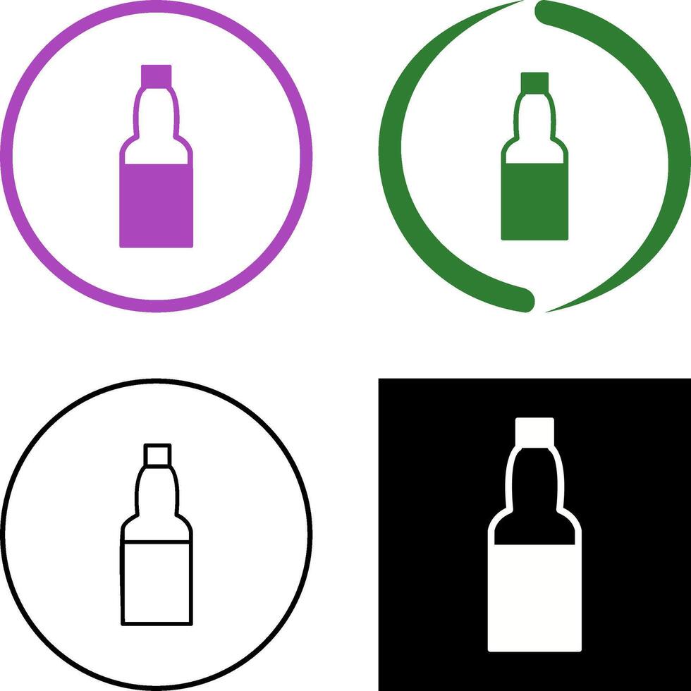 Unique Craft Beer Icon Design vector