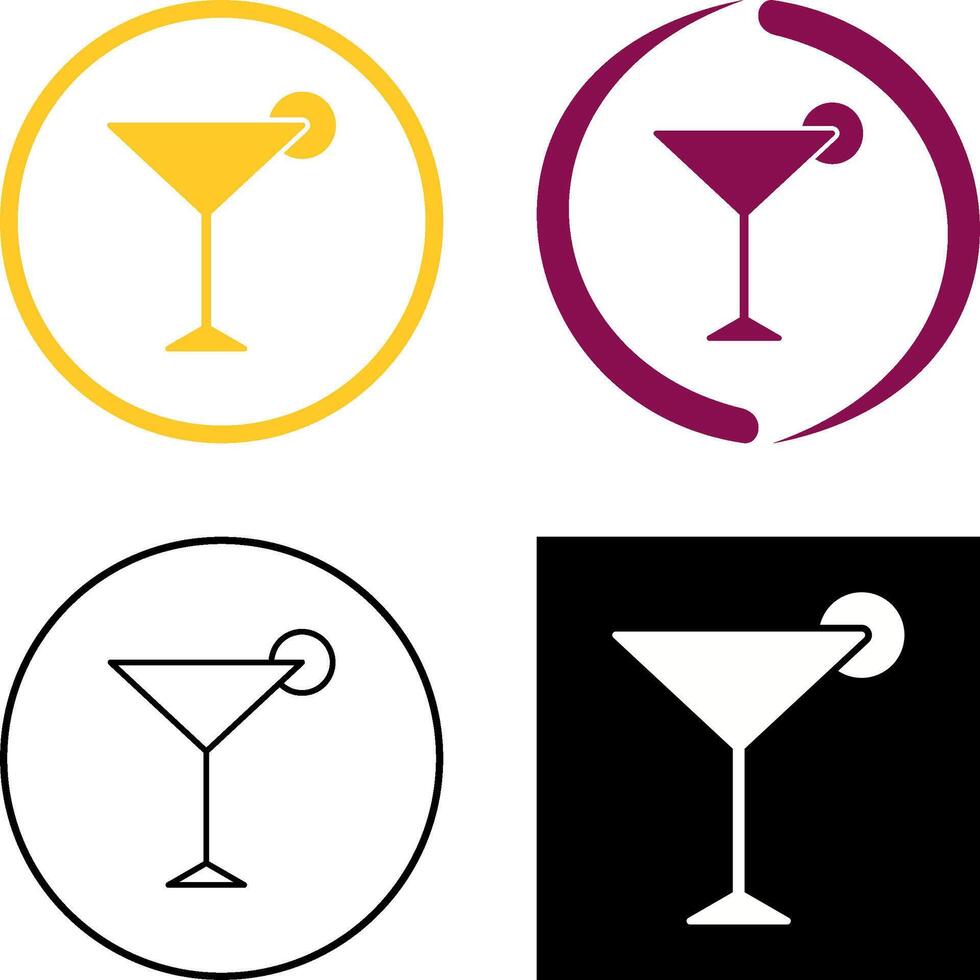 Unique Cosmopolitan Icon Design vector