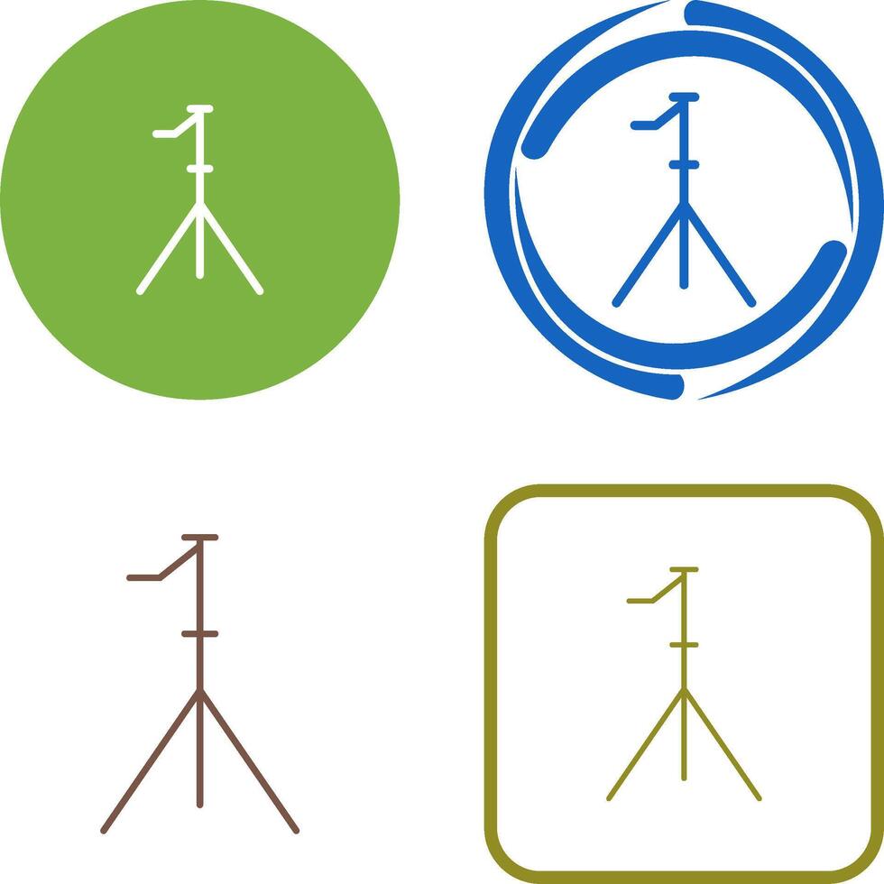Unique Stand Icon Design vector