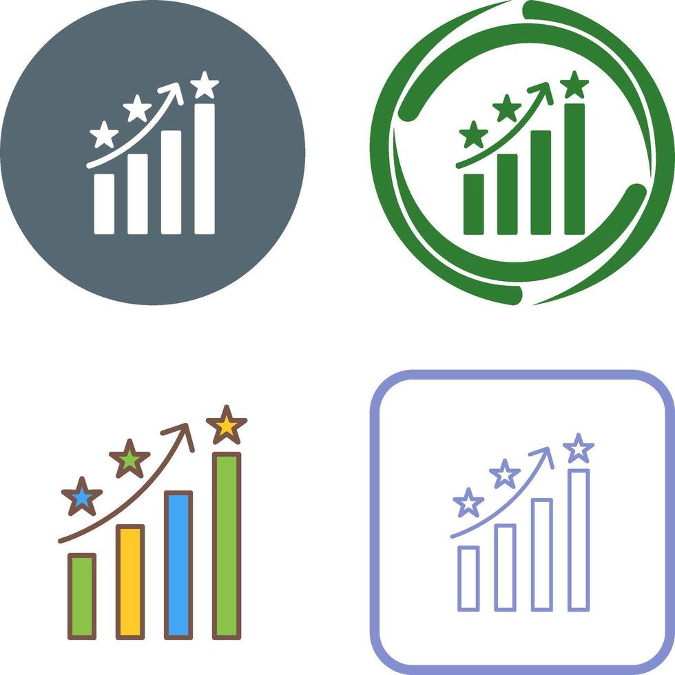 Unique Reputation Management Icon Design vector