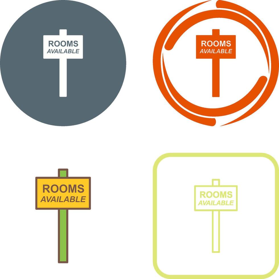 Rooms Icon Design vector