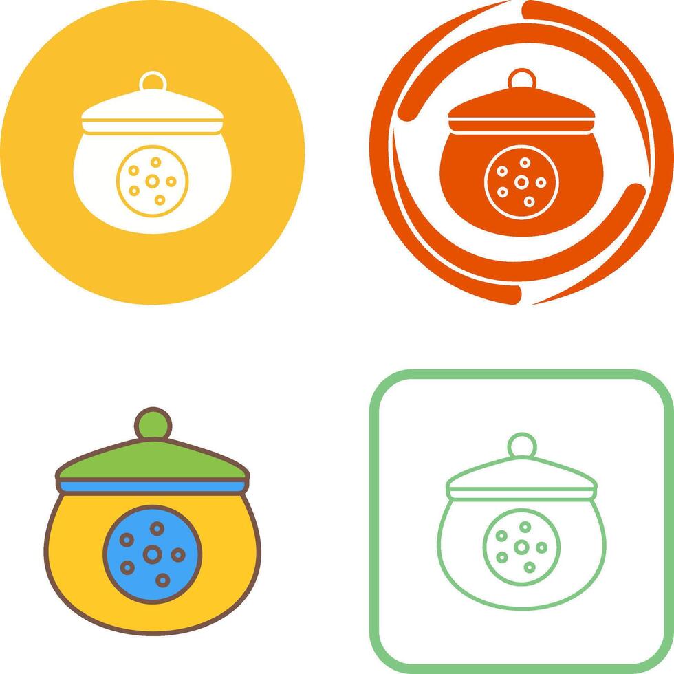 Cookie Jar Icon Design vector