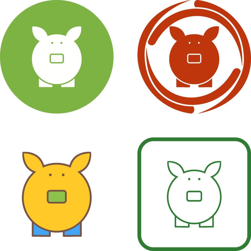 Unique Savings Icon Design vector