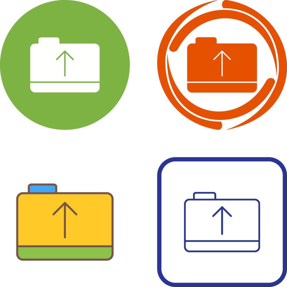 Unique Folder Icon Design vector