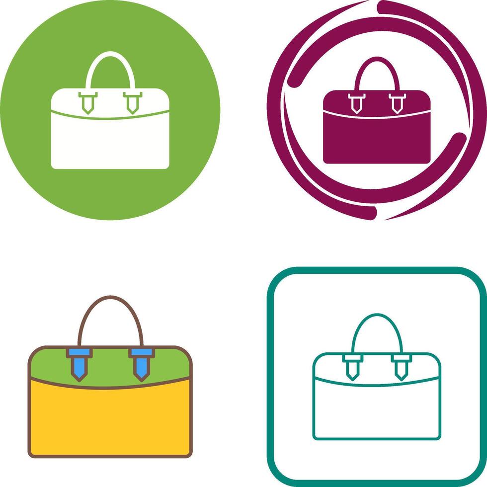 Unique Case Icon Design vector