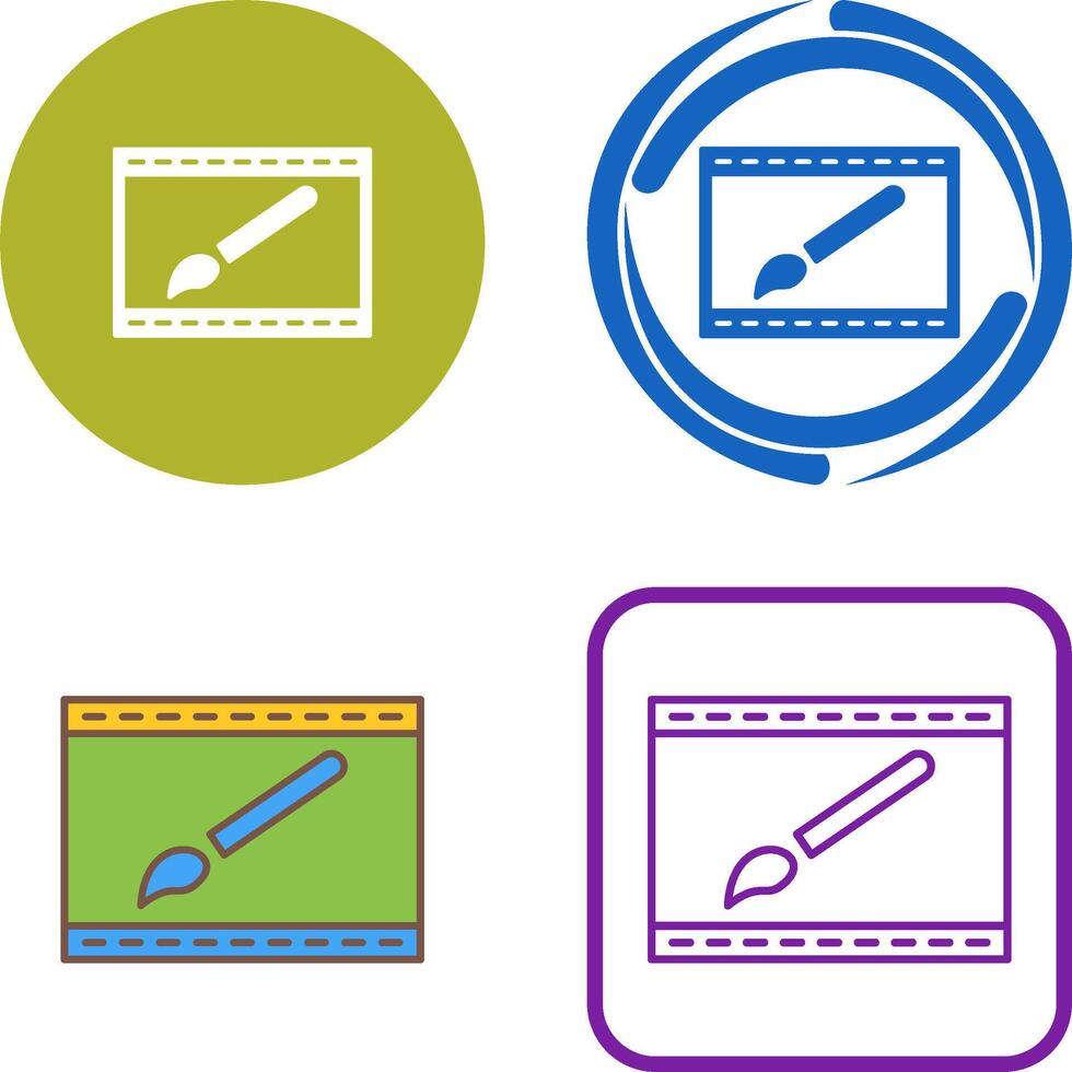 Unique Website Design Icon Design vector