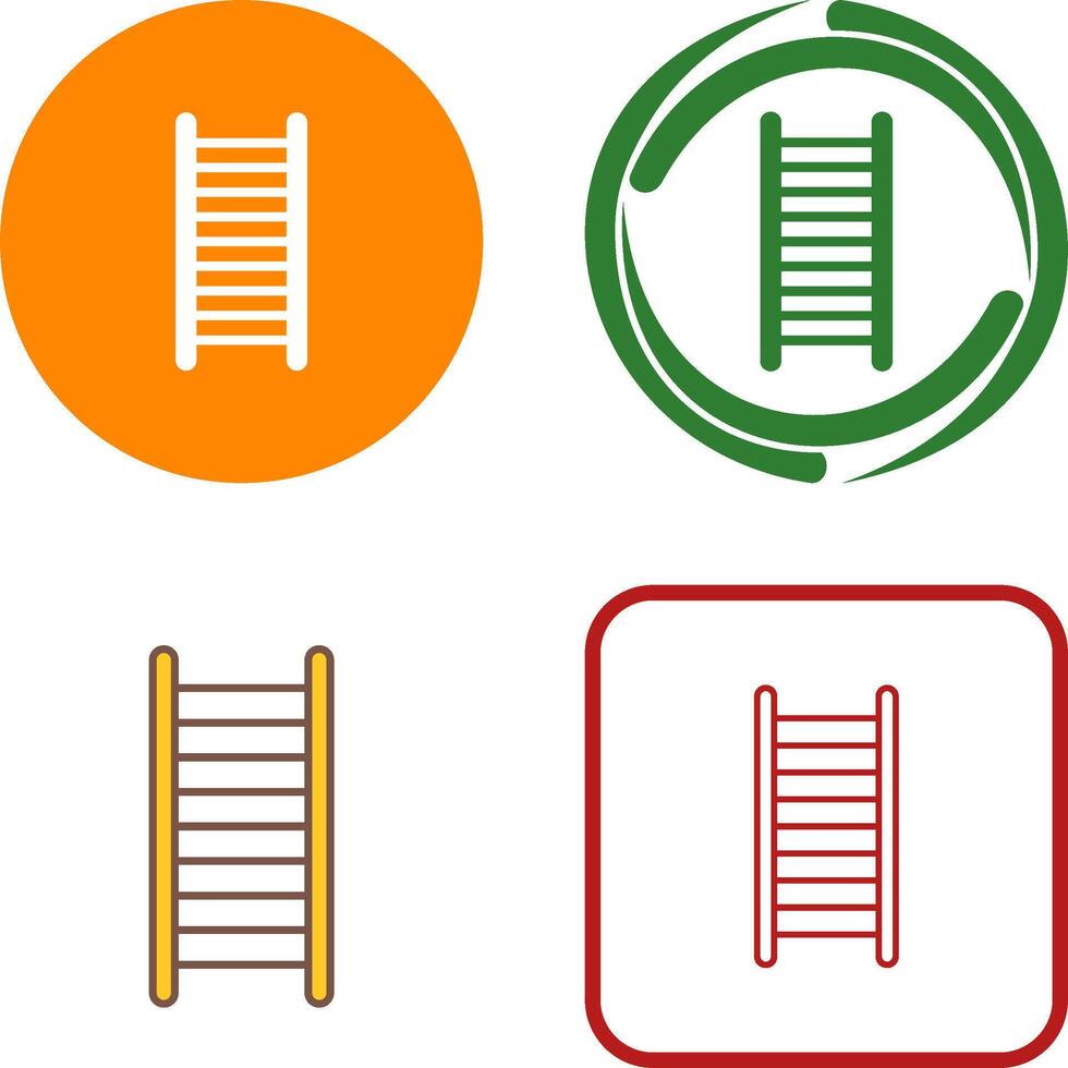 Unique Ladders Icon Design vector