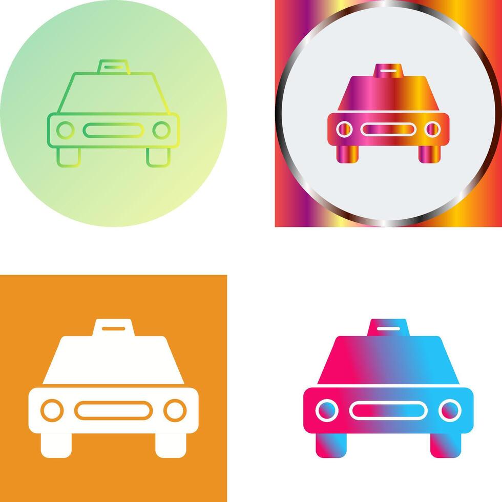 Cab Icon Design vector