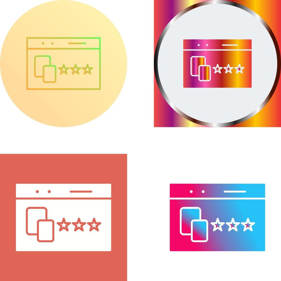 Unique Website Promotion Icon Design vector