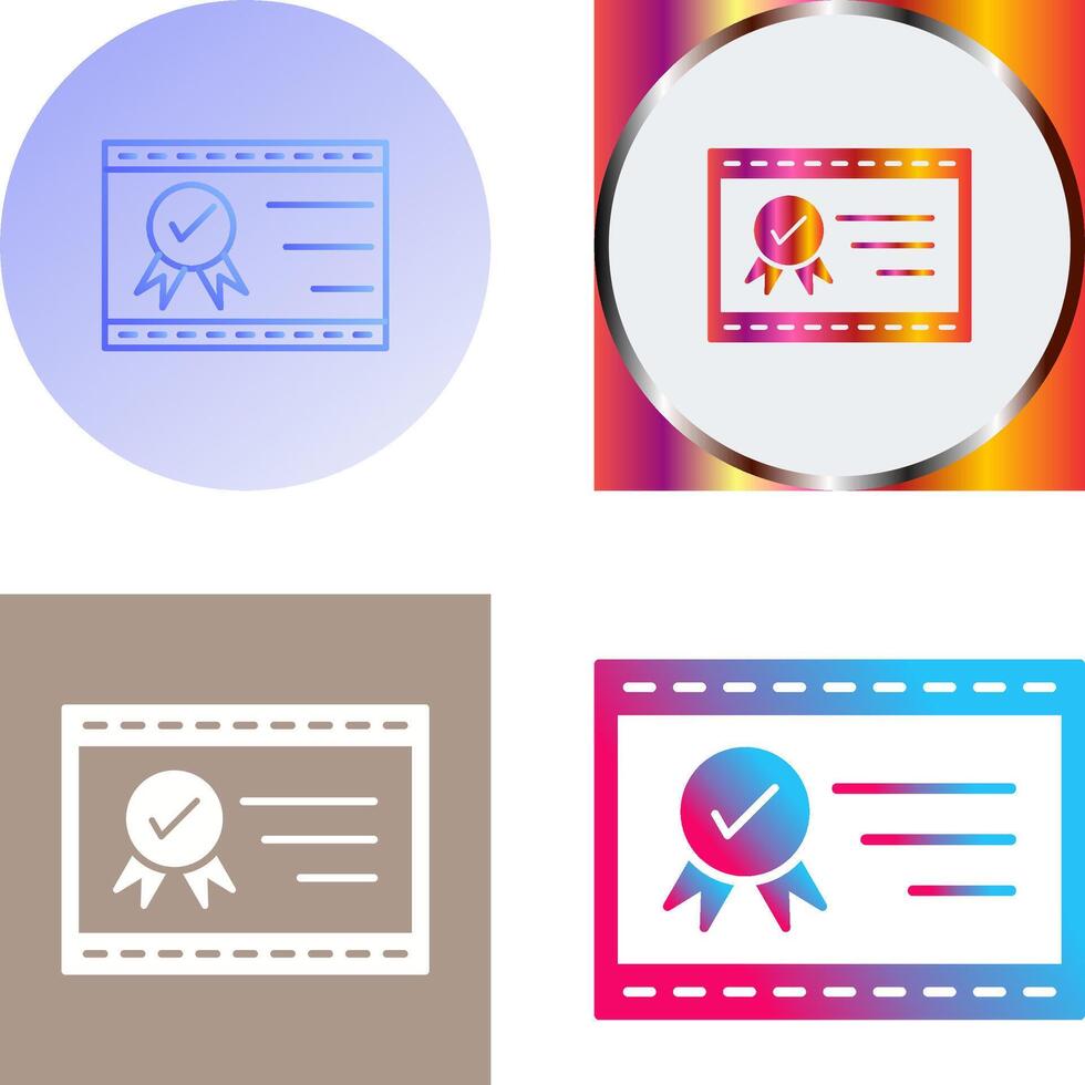 Unique Quality Assurance Icon Design vector