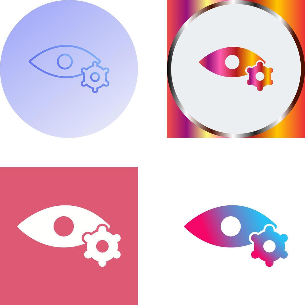 View Settings Icon Design vector