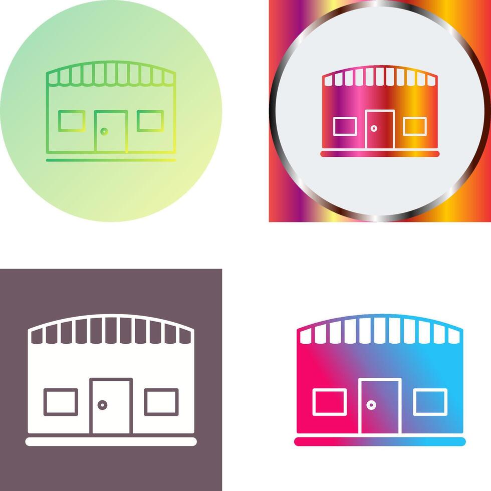 Unique Store Icon Design vector