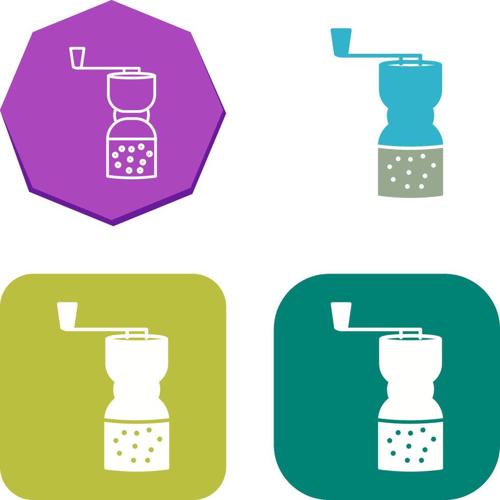 Coffee Grinder Icon Design vector
