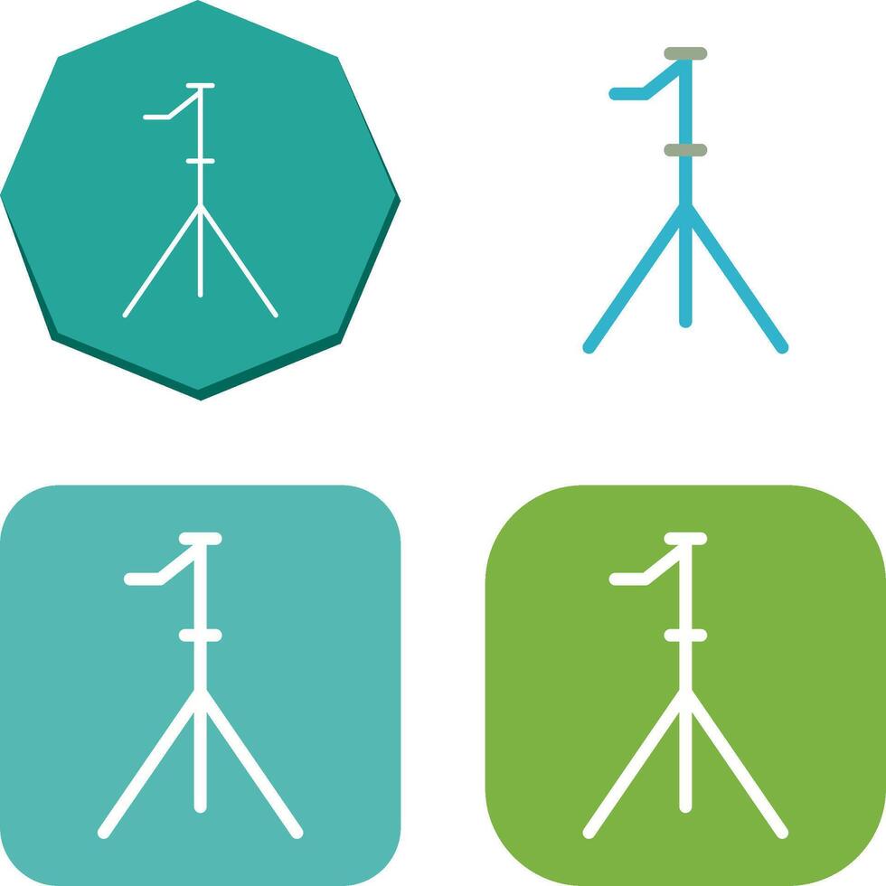 Unique Stand Icon Design vector