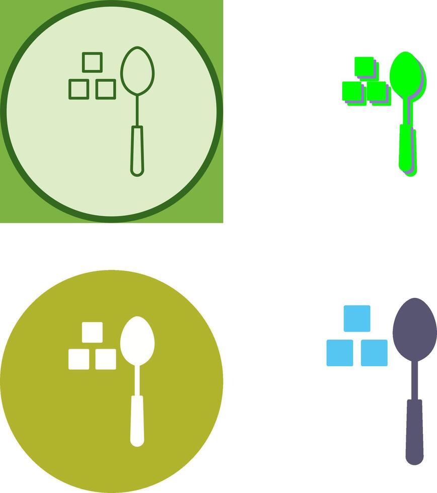 Sugar Icon Design vector