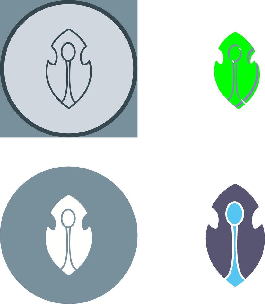 Unique Game Character Icon Design vector