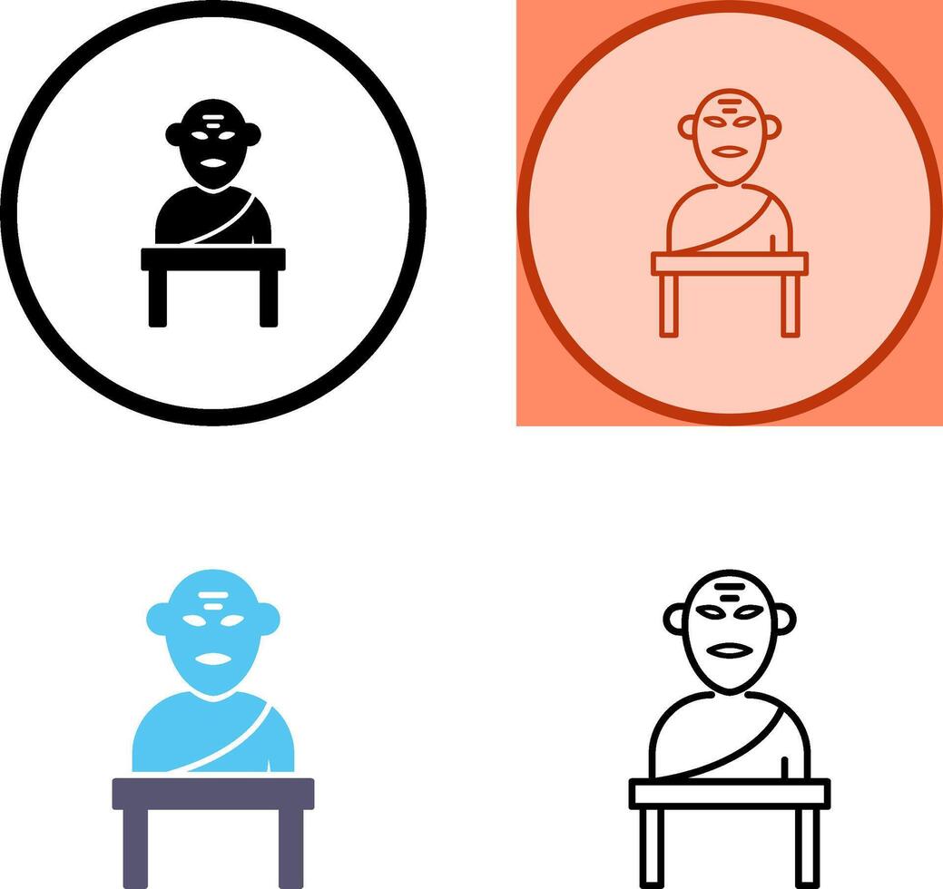 Greek god Icon vector