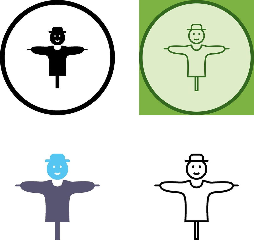 Scare Crow Icon vector