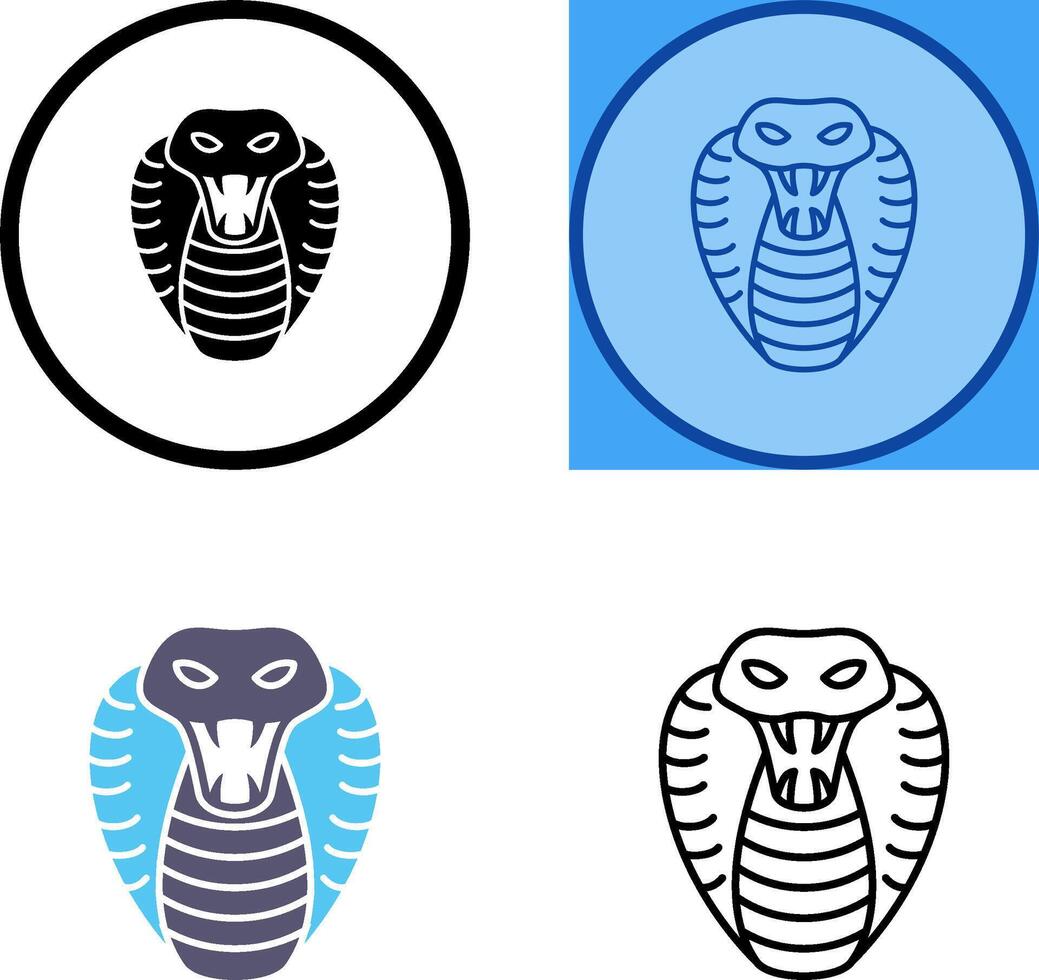 Snake Icon Design vector