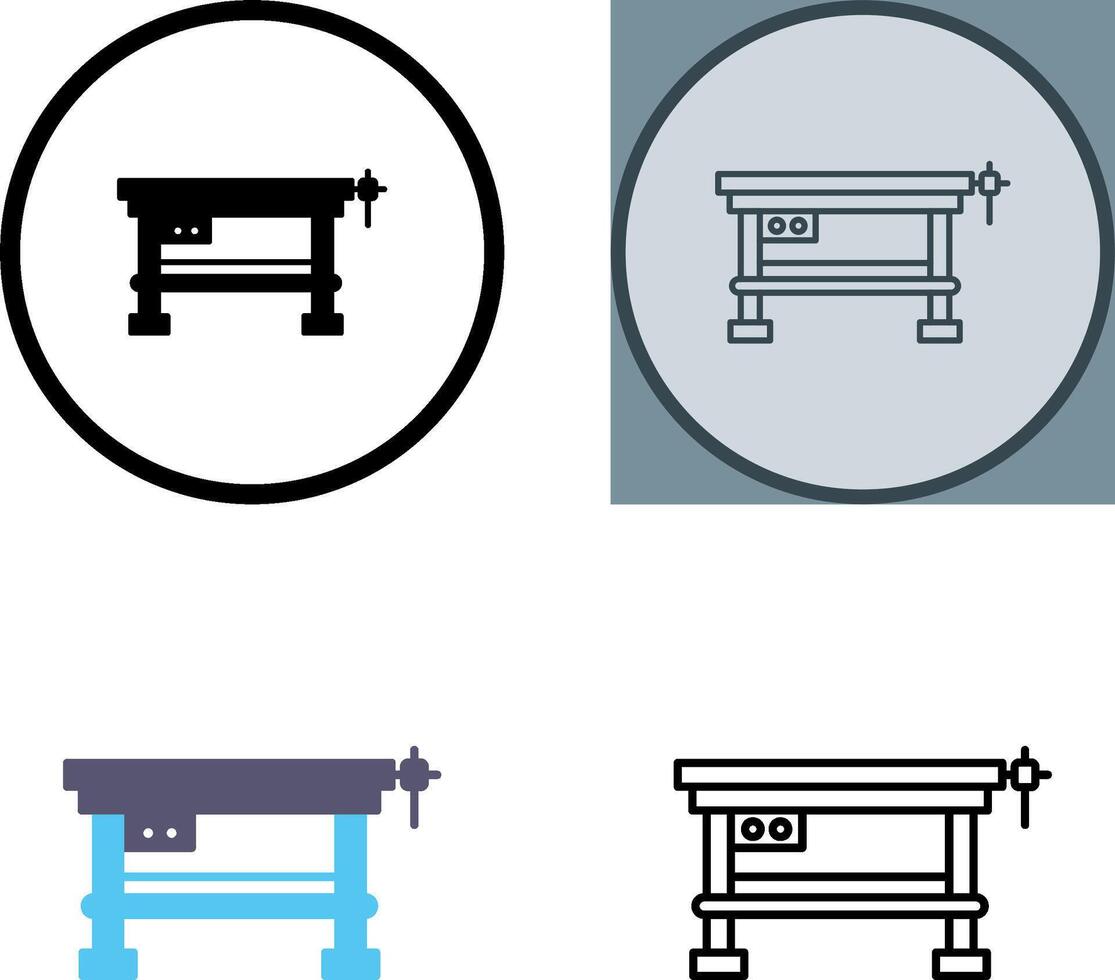 Work Bench Icon vector