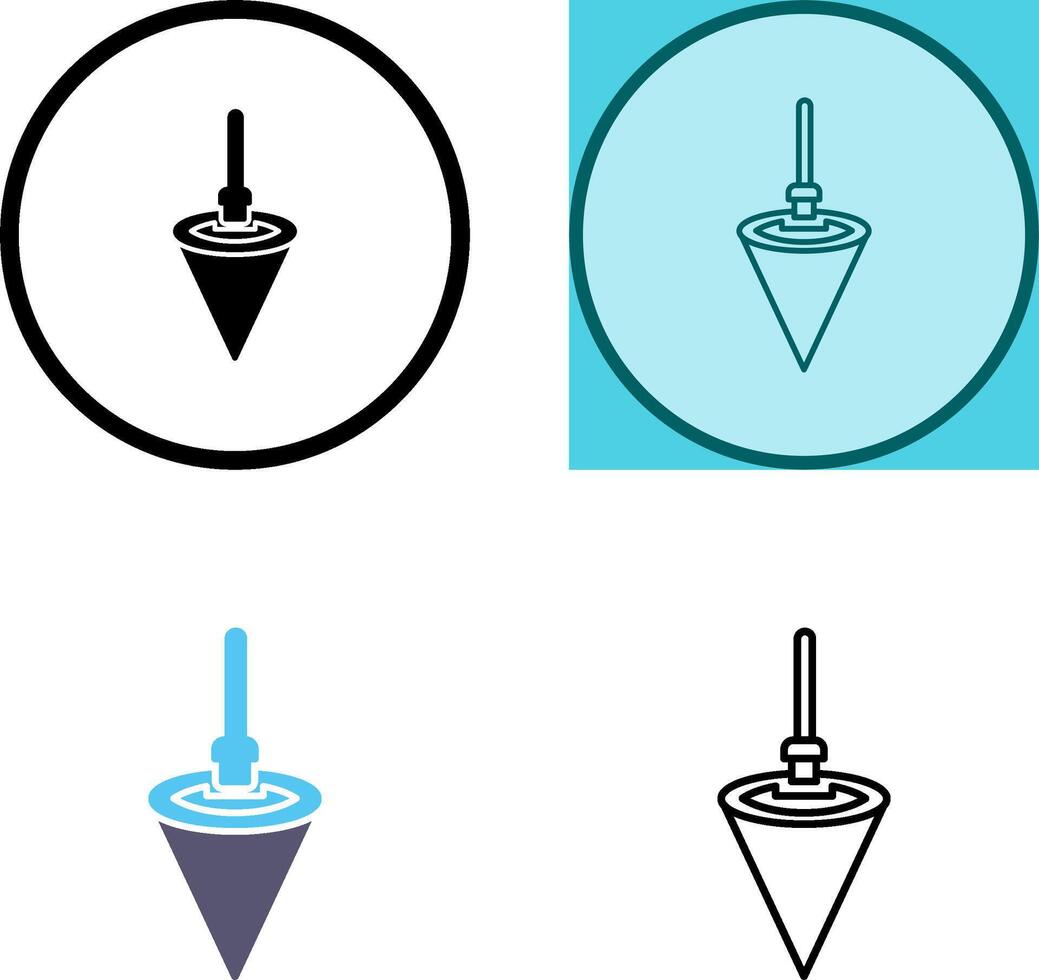 Plumb Bob Icon vector