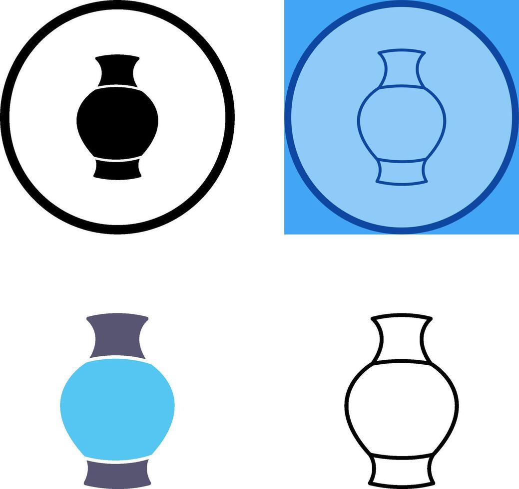 Antique Jar Icon vector