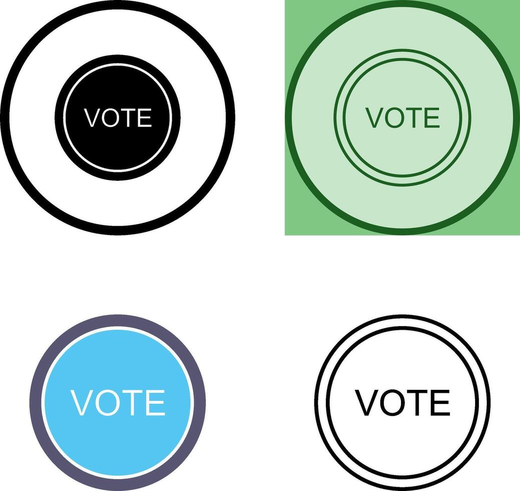 Vote Link Icon vector