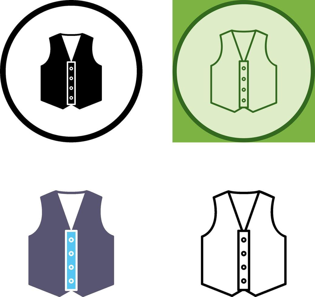Vest Icon Design vector