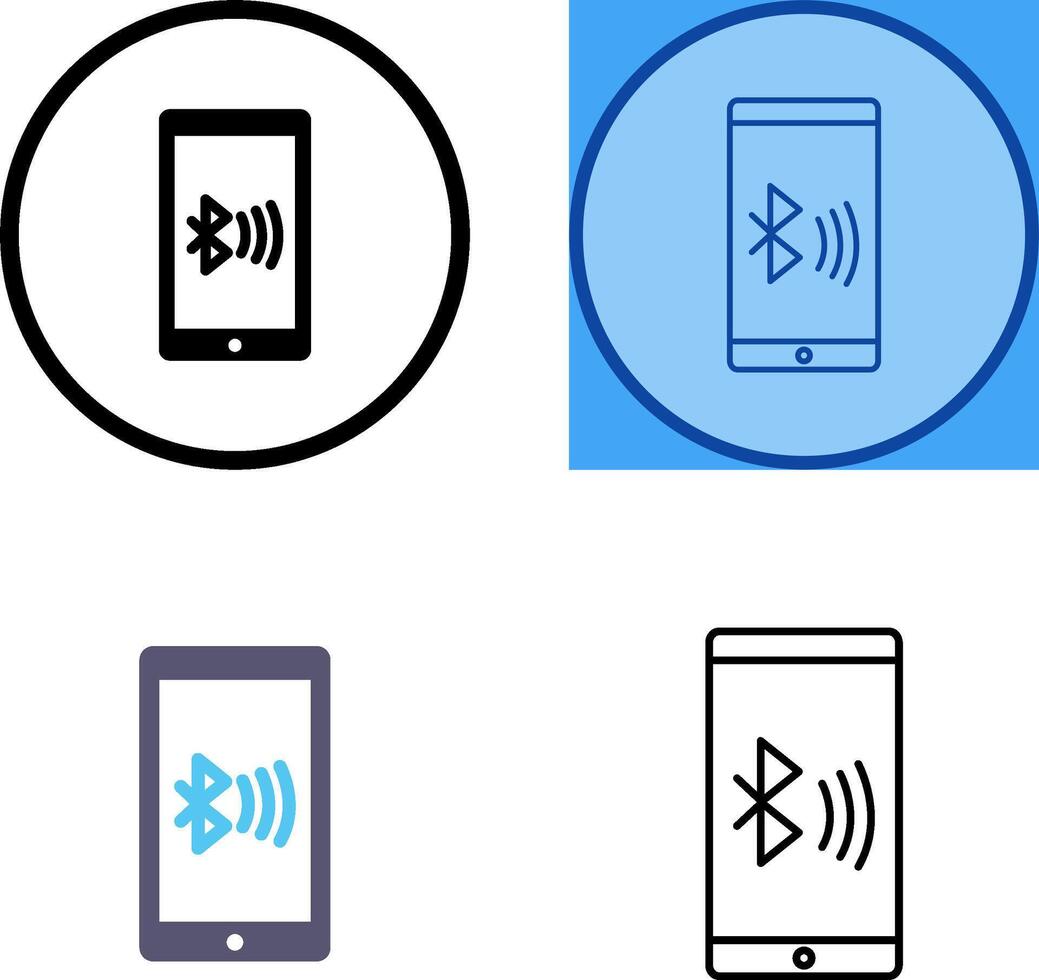 Connected Device Icon vector