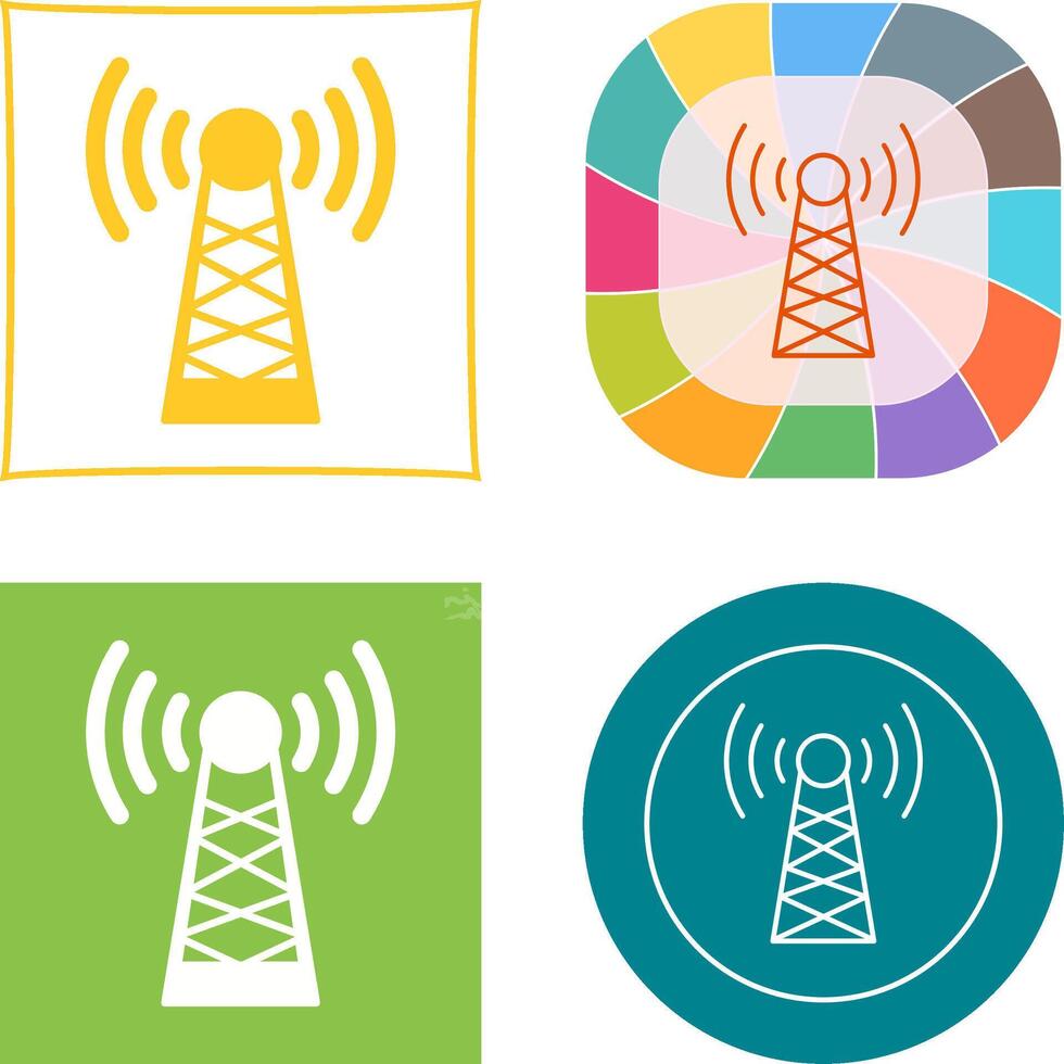 Tower Icon Design vector