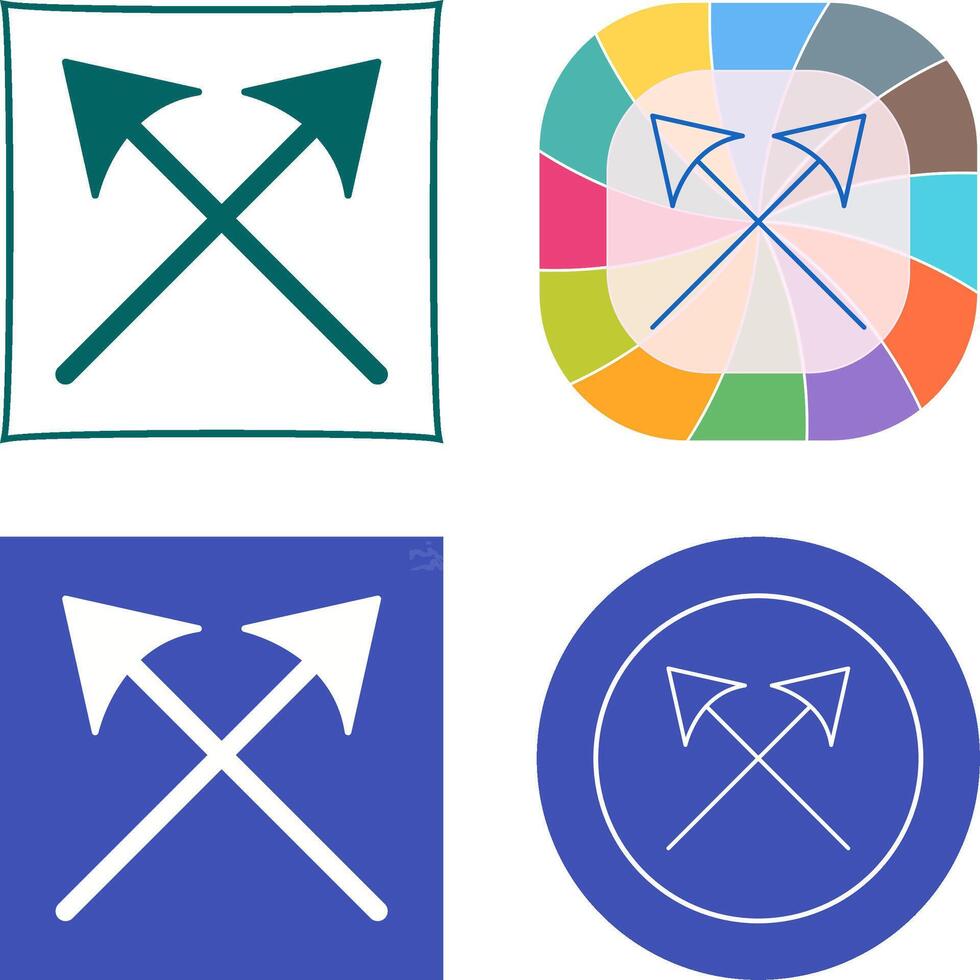 Arrows Icon Design vector