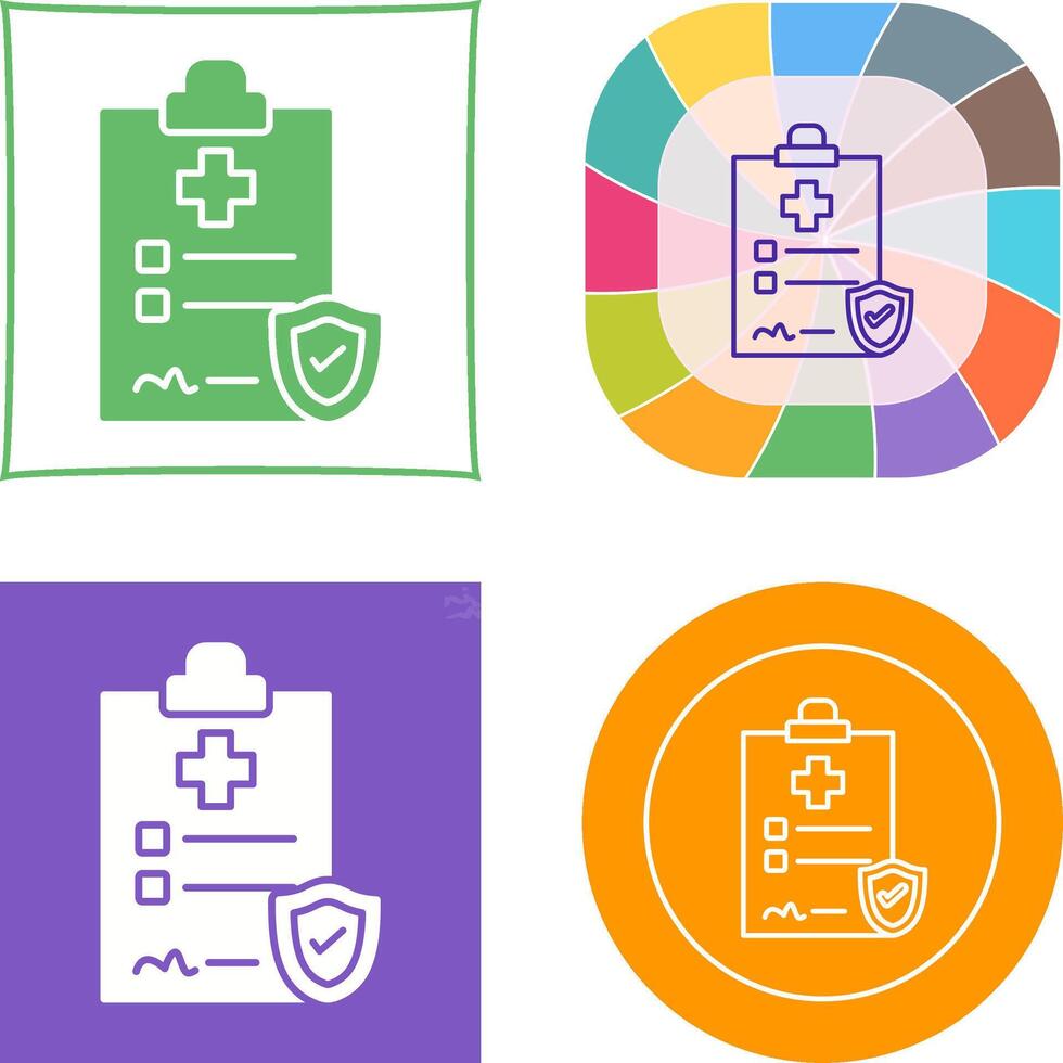 Health Protection Icon vector