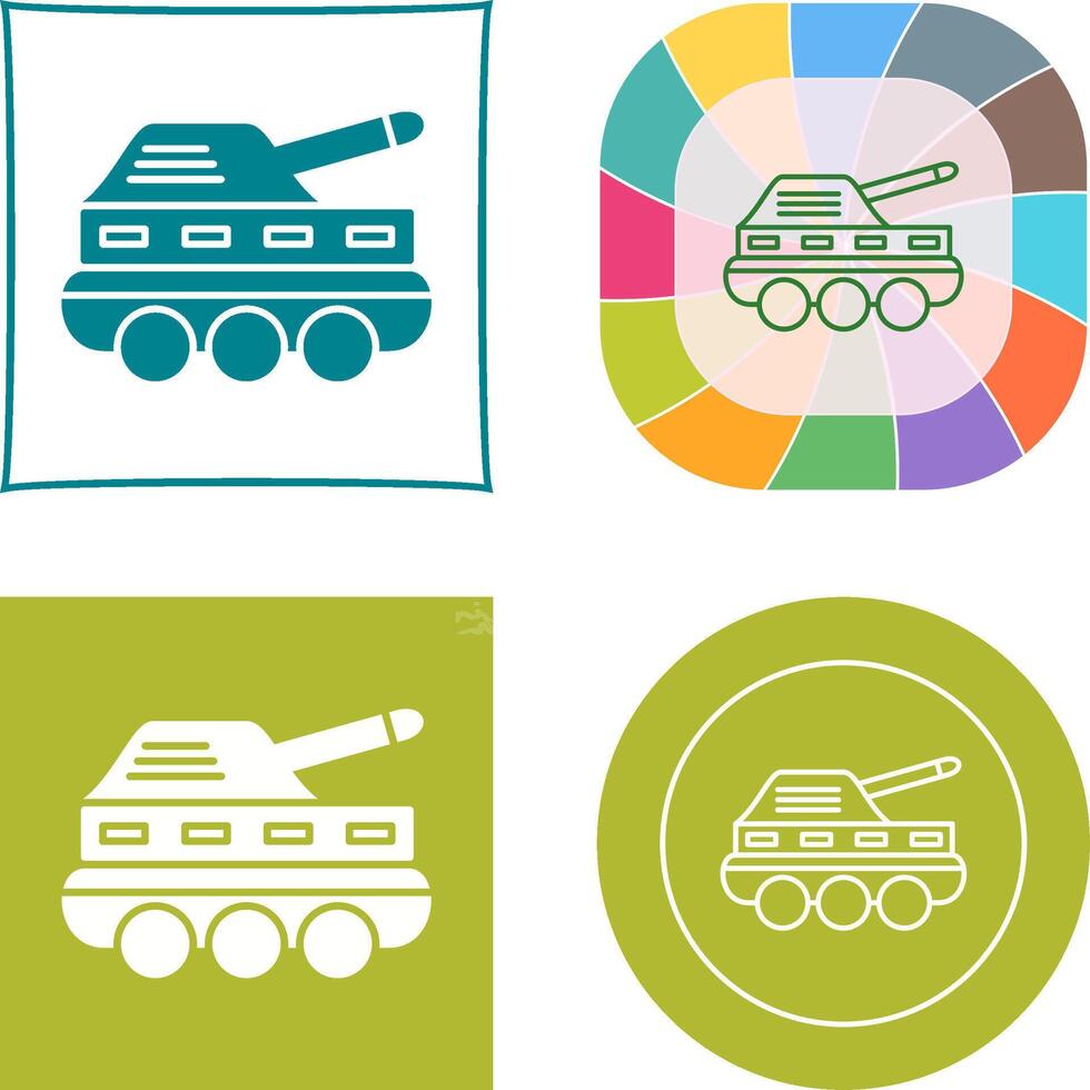 Infantry Tank Icon vector