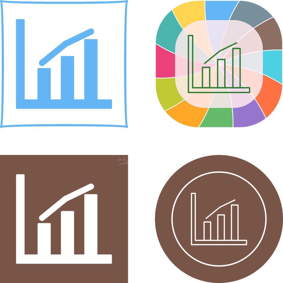 Statistics Icon Design vector
