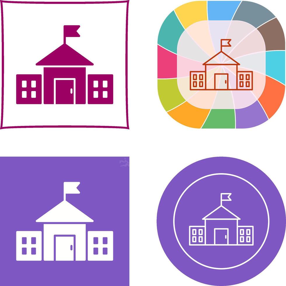 Presidential Building Icon vector