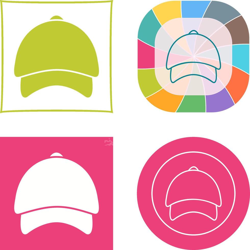 Cap Icon Design vector