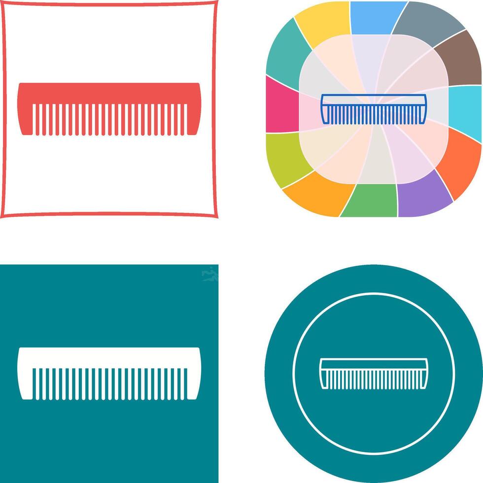 Comb Icon Design vector