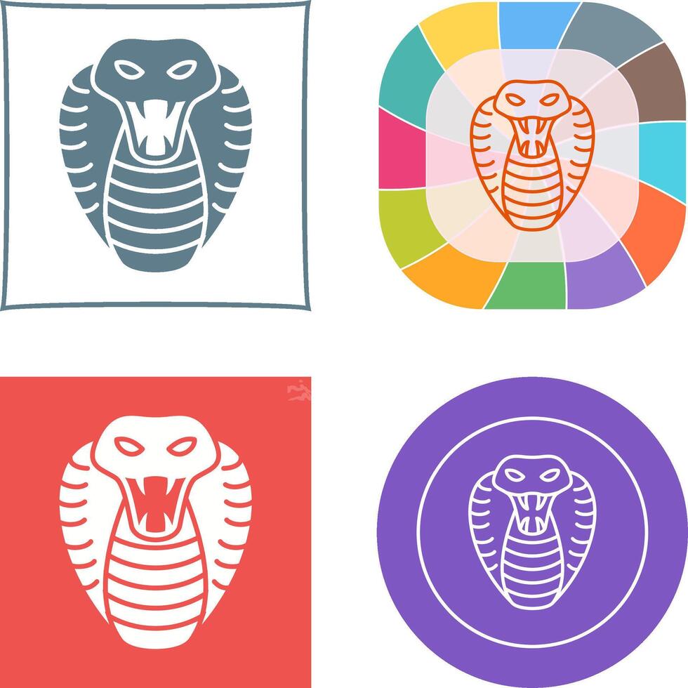 Snake Icon Design vector