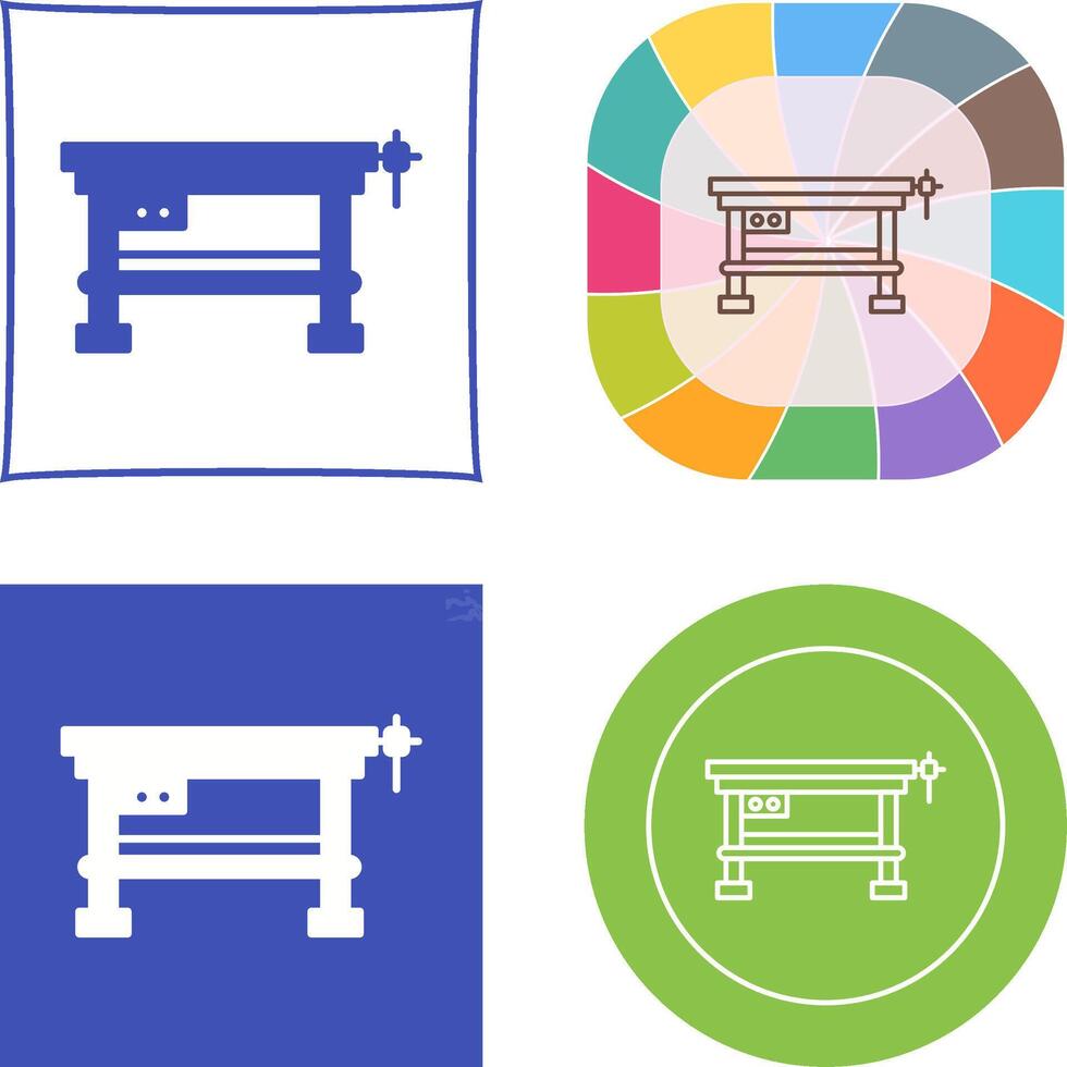 Work Bench Icon vector